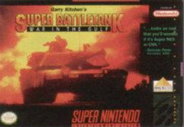 Super Battletank War In The Gulf  - Cart Only - Super Nintendo