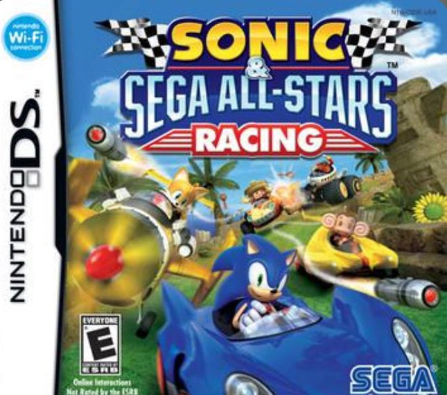 Sonic & Sega All- Star Racing - Complete In Box - Nintendo DS