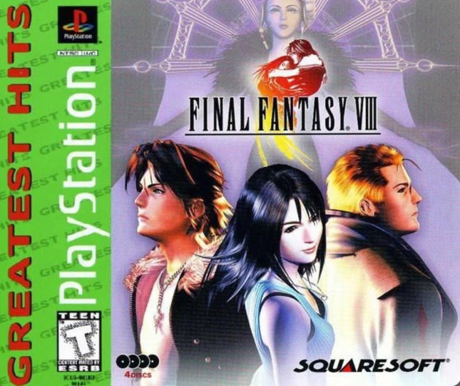 Final Fantasy VIII (Greatest Hits) - Box And Disc Only- PlayStation