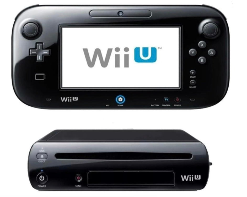 Nintendo Wii U Black Console