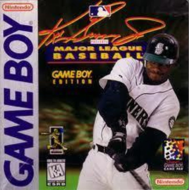 Ken Griffey Jr Presents Major League Baseball - Complete In Box - GameBoy