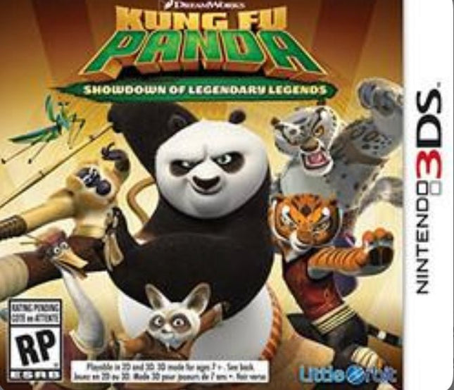 Kung Fu Panda Showdown Of The Legendary Legends - Complete In Box - Nintendo 3DS