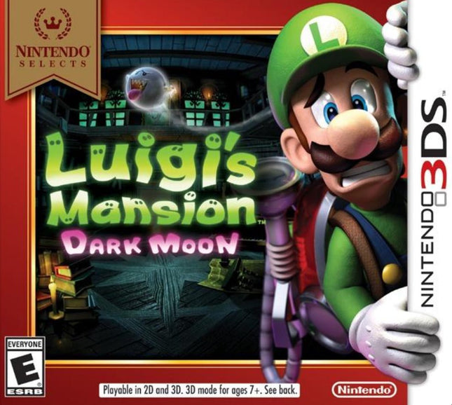 Luigi’s Mansion: Dark Moon (Nintendo Selects) - Complete In Box - Nintendo 3DS