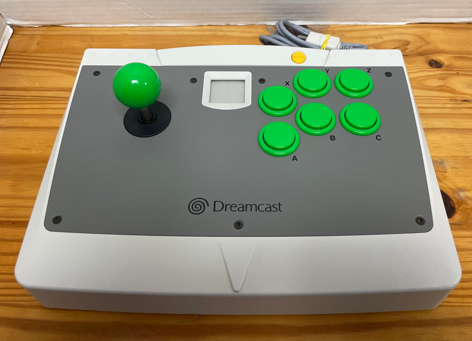 Sega Dreamcast HKT-7300 Arcade Stick With Memory Card (Pre-Owned) - Controller
