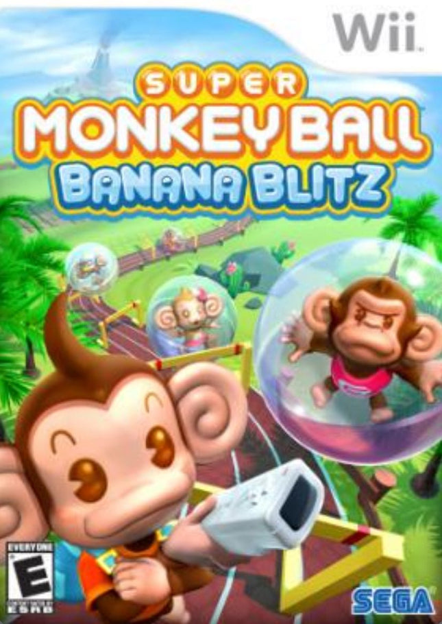 Super Monkey Ball Banana Blitz - Complete In Box - Nintendo Wii