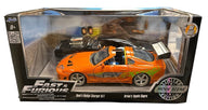 Fast And Furious (Dom’s Dodge Charger R/T) (Brian’s Toyota Supra) Limited Movie Scene Edition Die-Cast (New)