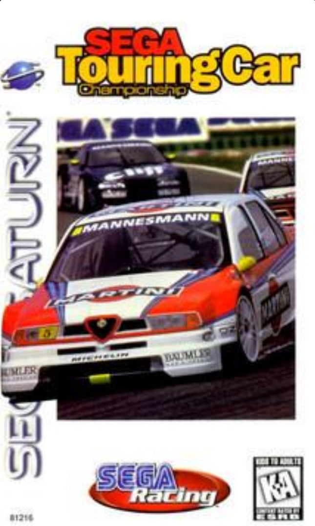 Sega Touring Car Championship - Complete In Box - Sega Saturn