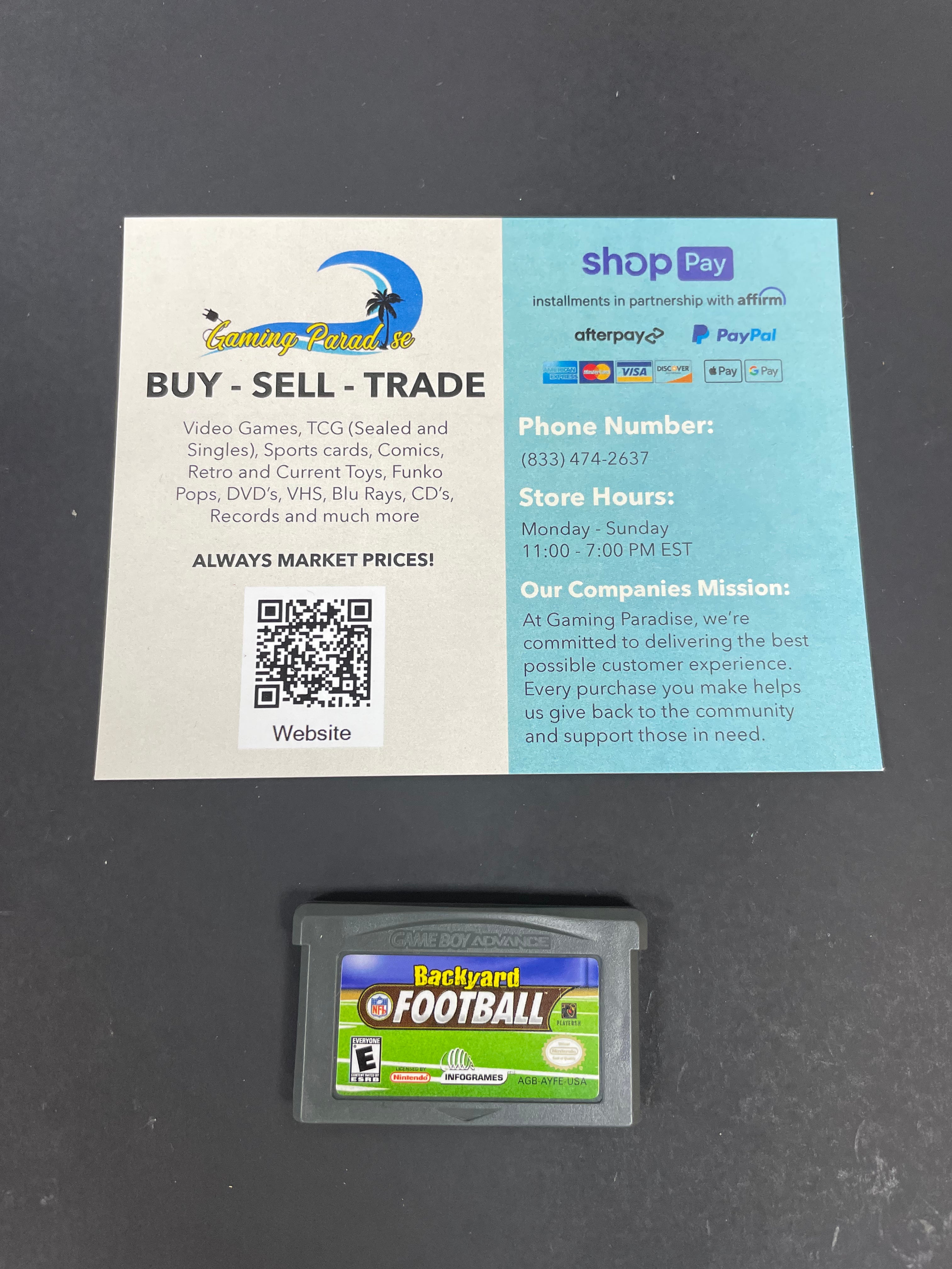 Backyard Football GameBoy Advance CL 02