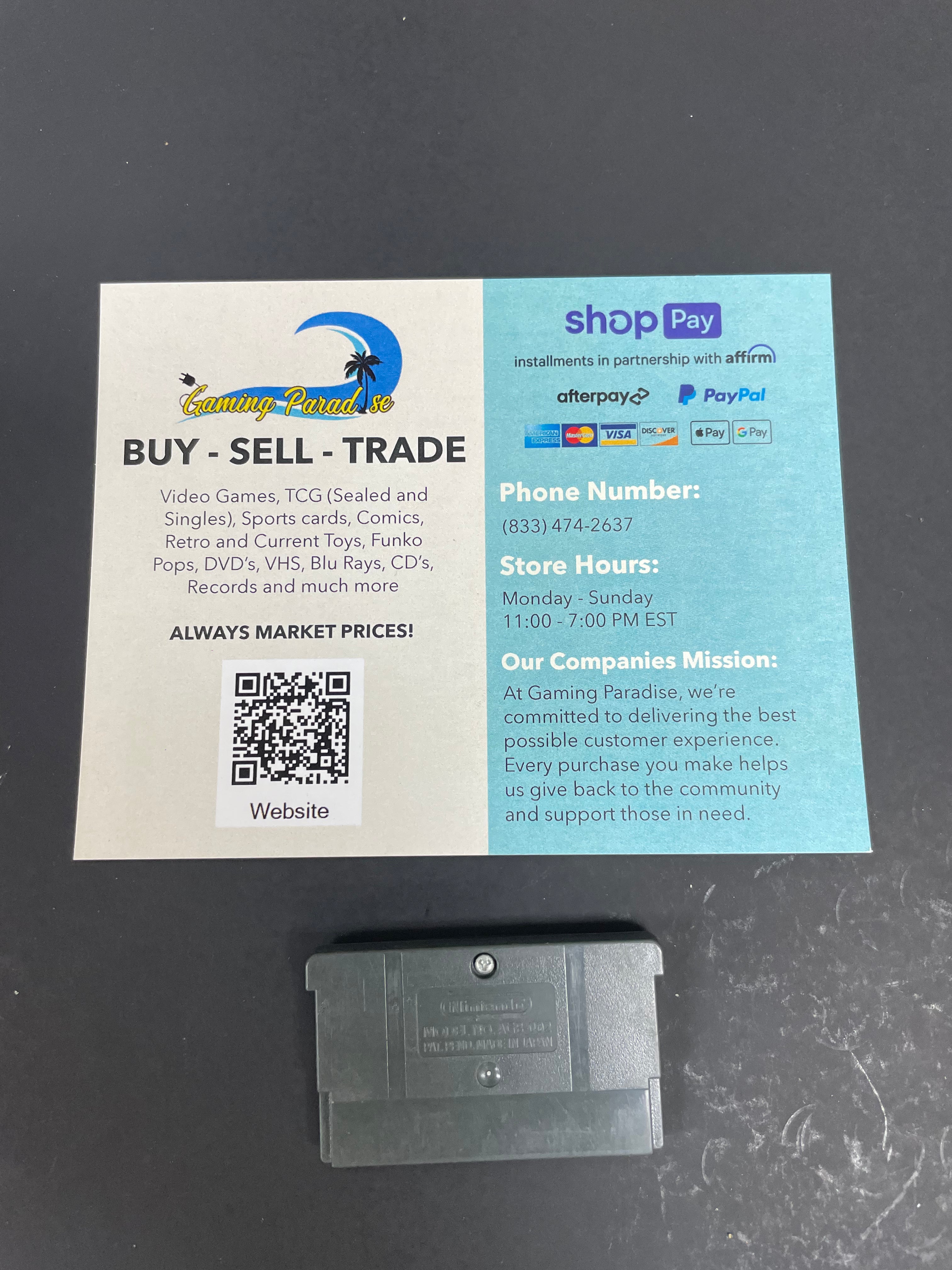 Board Game Classics GameBoy Advance CL 03