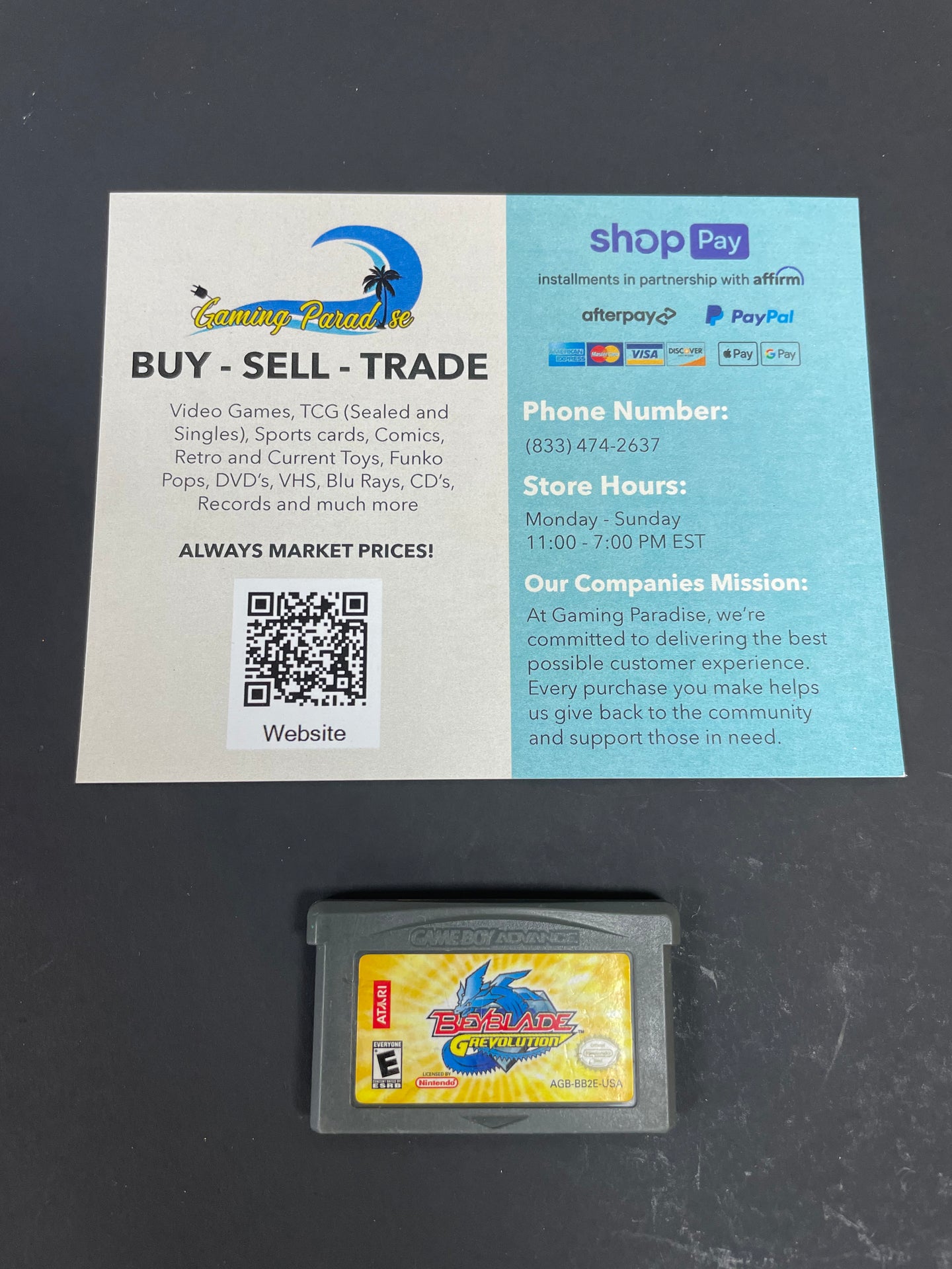 Beyblade GRevolution GameBoy Advance CL 01