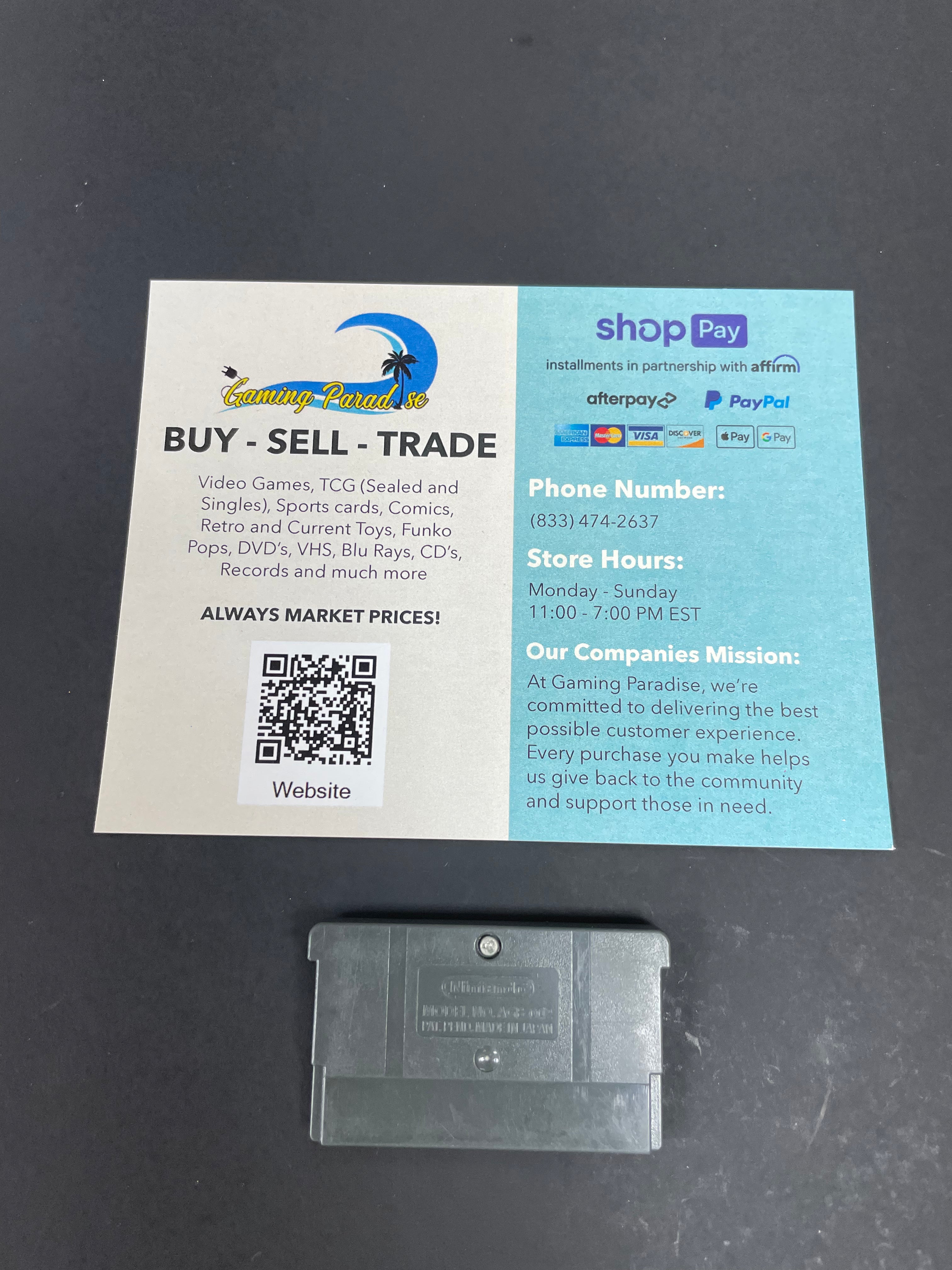 Banjo Pilot GameBoy Advance CL 01