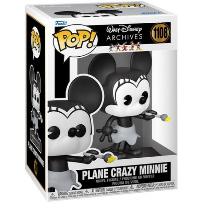 Walt Disney Archives: Plane Crazy Minnie #1108 - In Box - Funko Pop