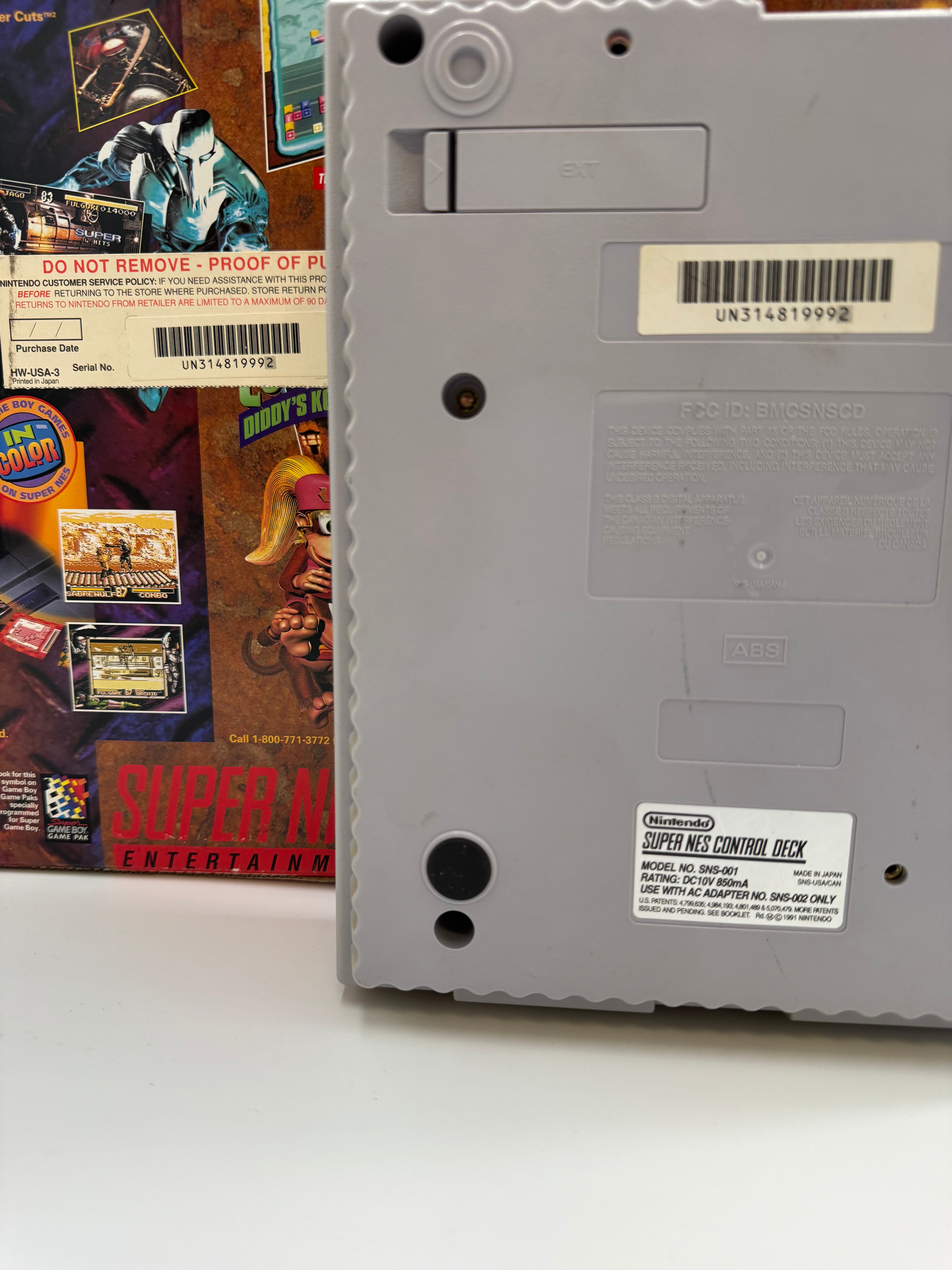 Super Nintendo Killer Instinct Console