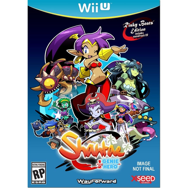 Shantae Half-Genie Hero (Risky Beats Edition) - New - Wii U