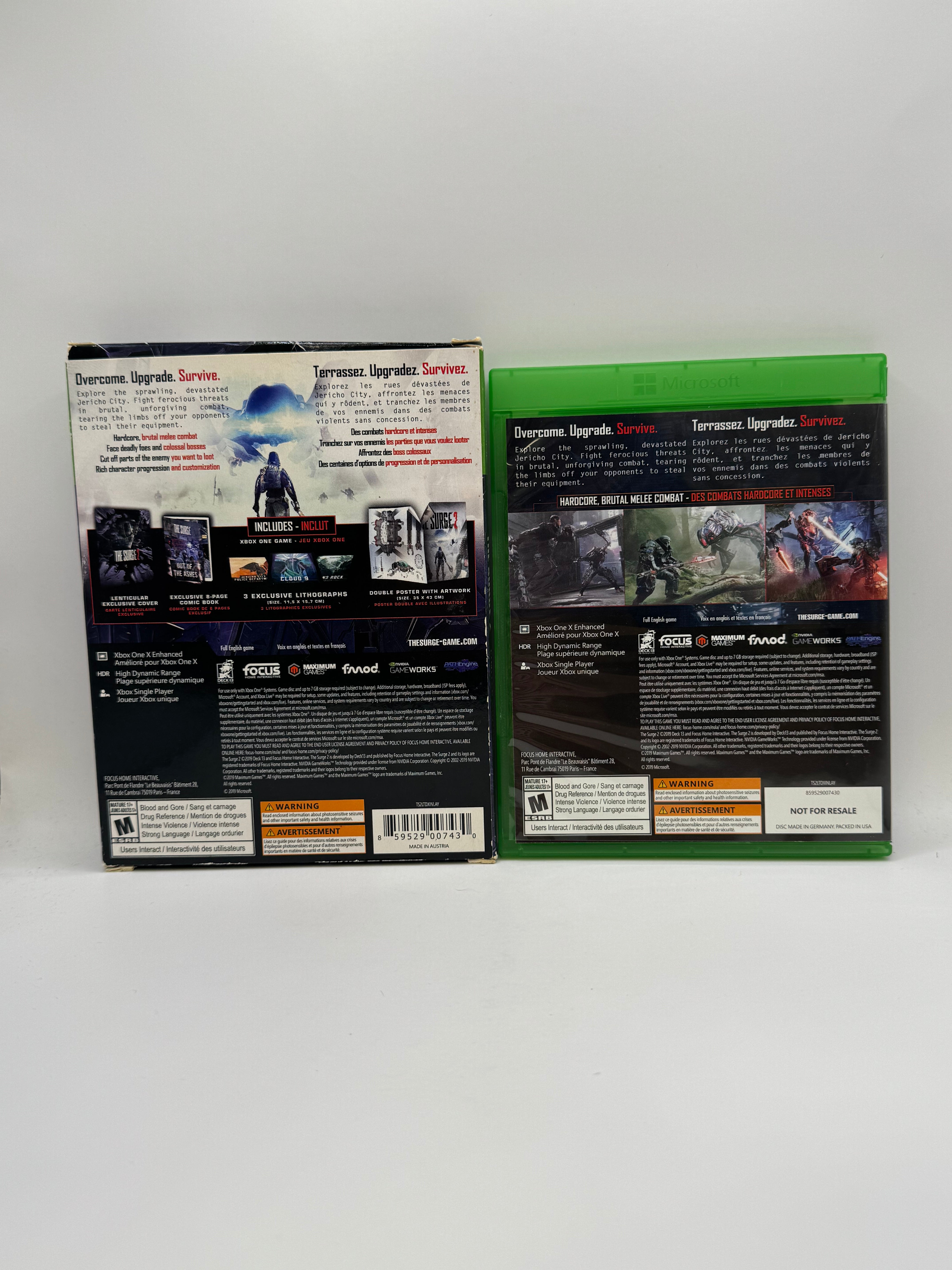 The Surge 2 Limited Edition CL01 (CIB) Xbox One
