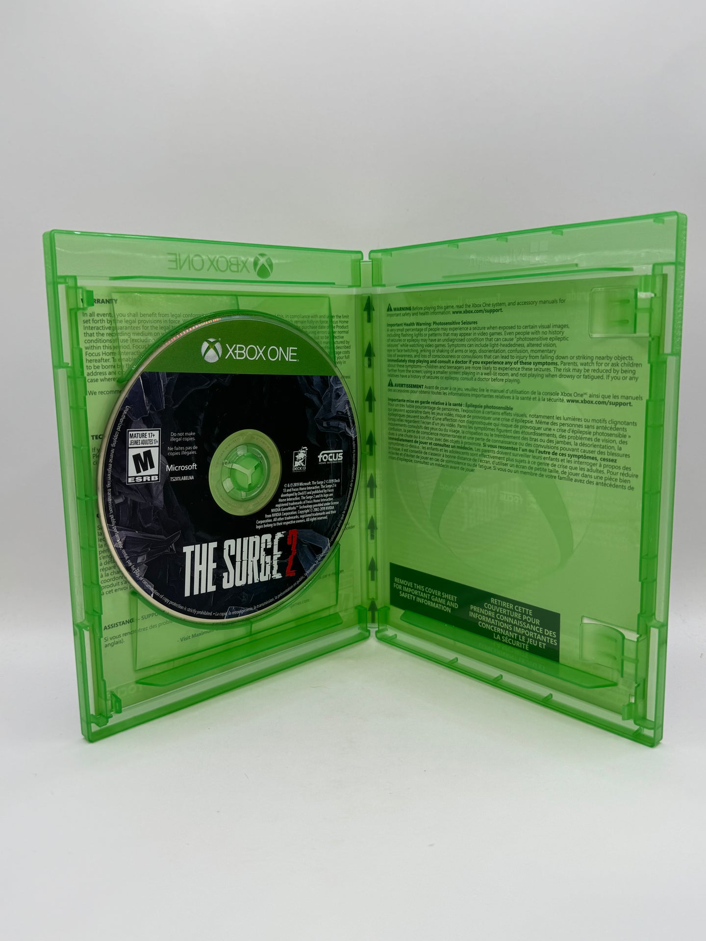The Surge 2 Limited Edition CL01 (CIB) Xbox One