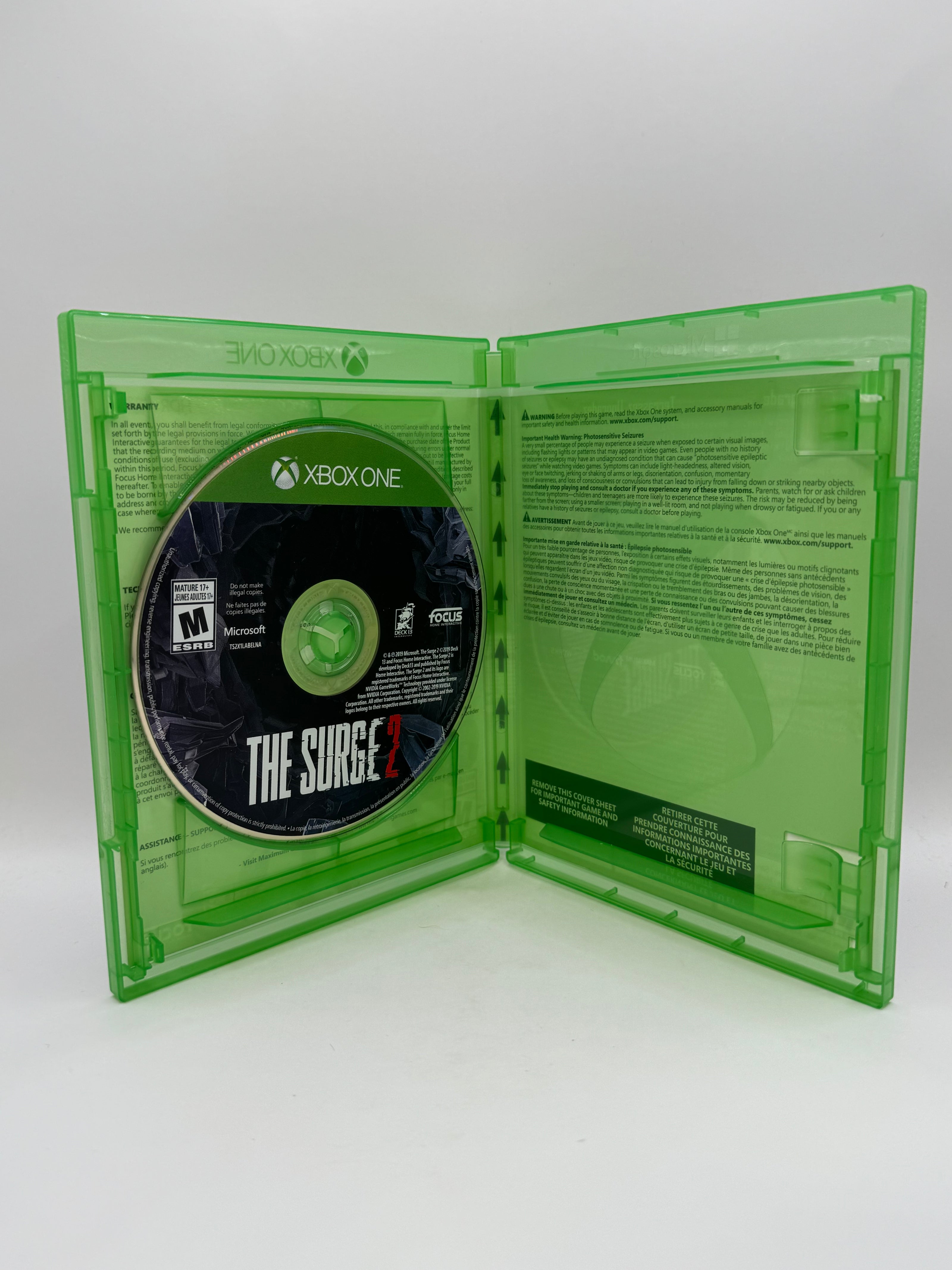 The Surge 2 Limited Edition CL01 (CIB) Xbox One