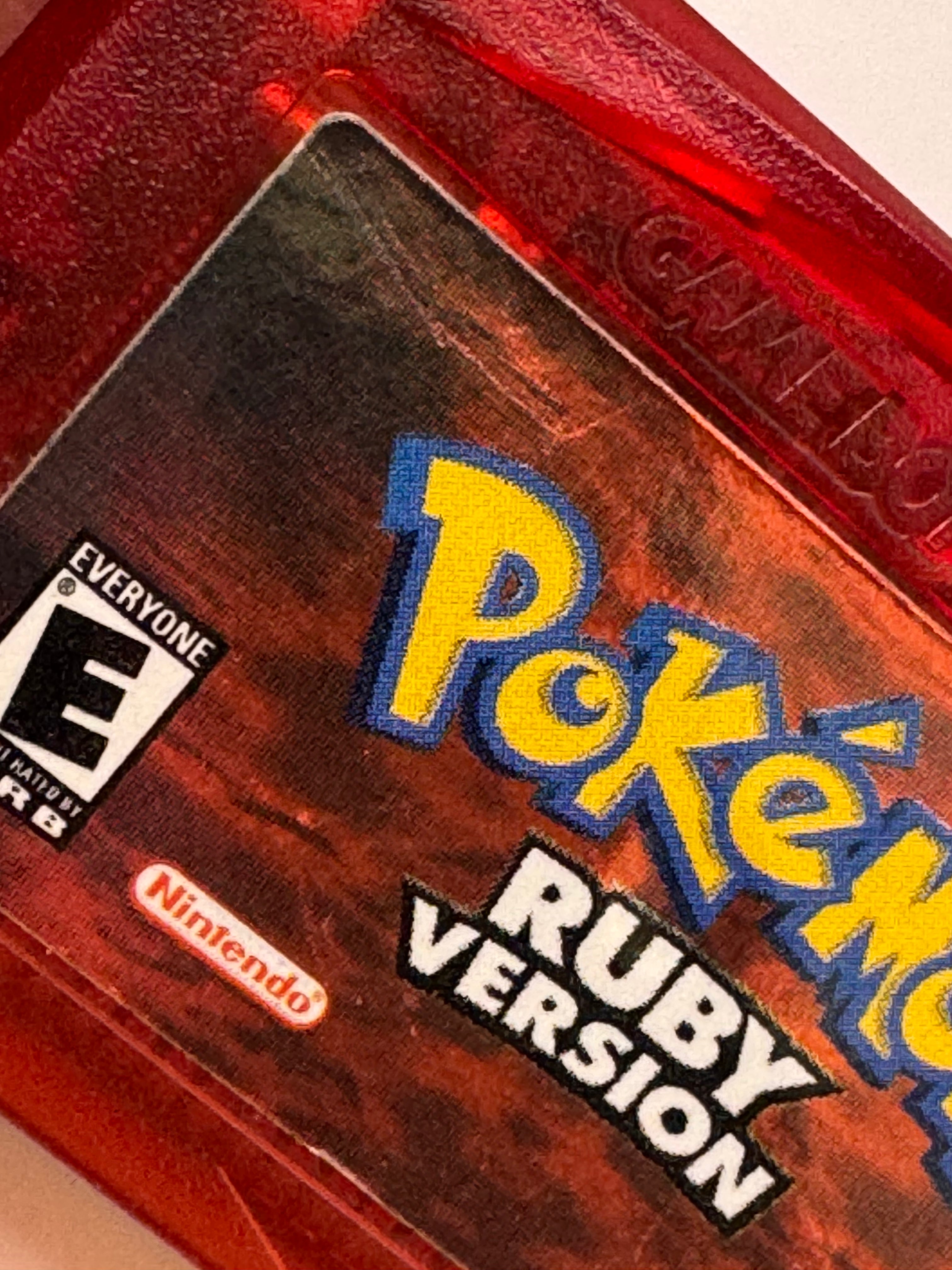 Pokemon Ruby Version (Sealed E-Reader Card) CL01 (CIB) Game Boy Advance