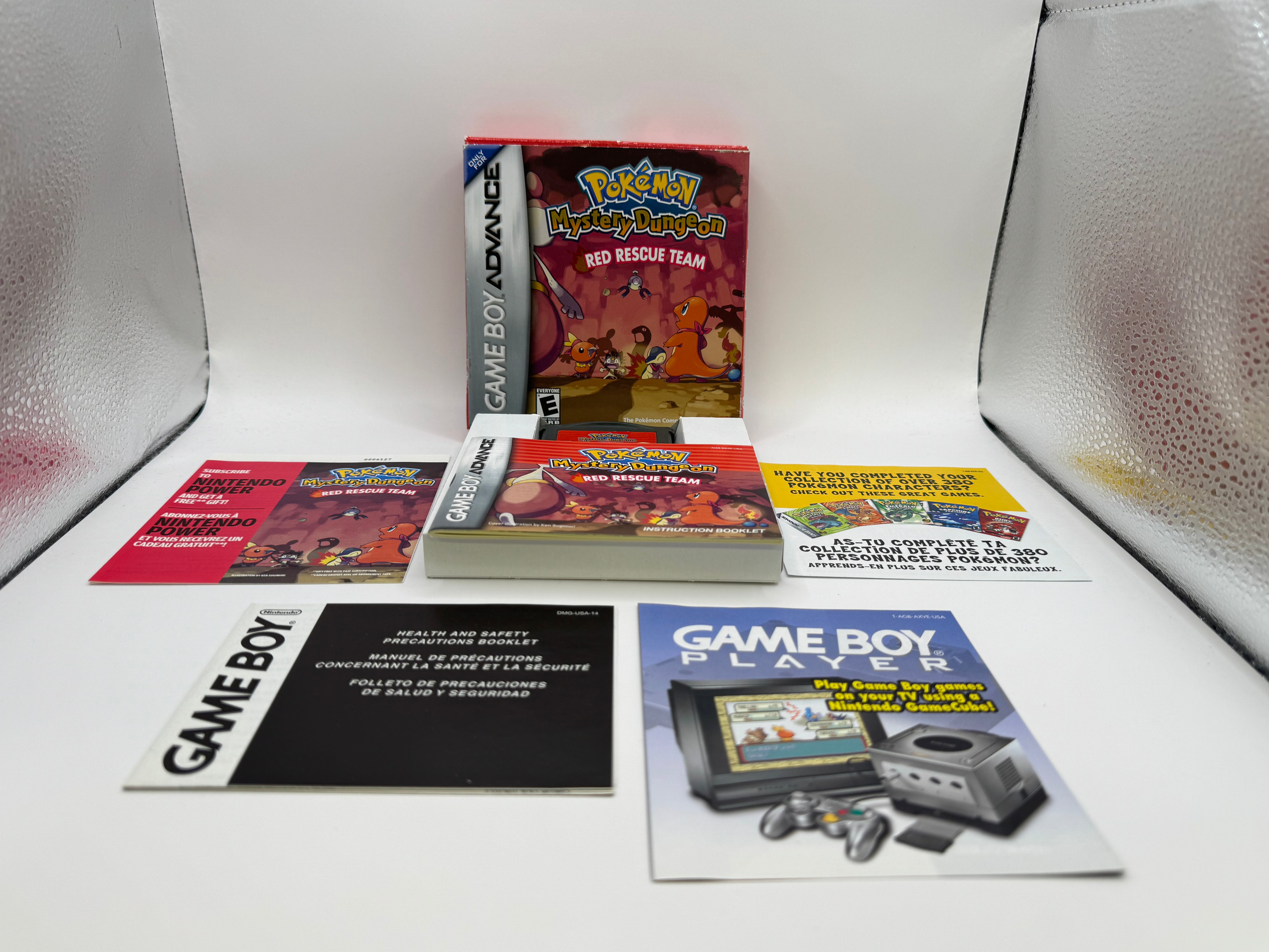 Pokemon Mystery Dungeon Red Rescue Team CL01 (CIB) Game Boy Advance