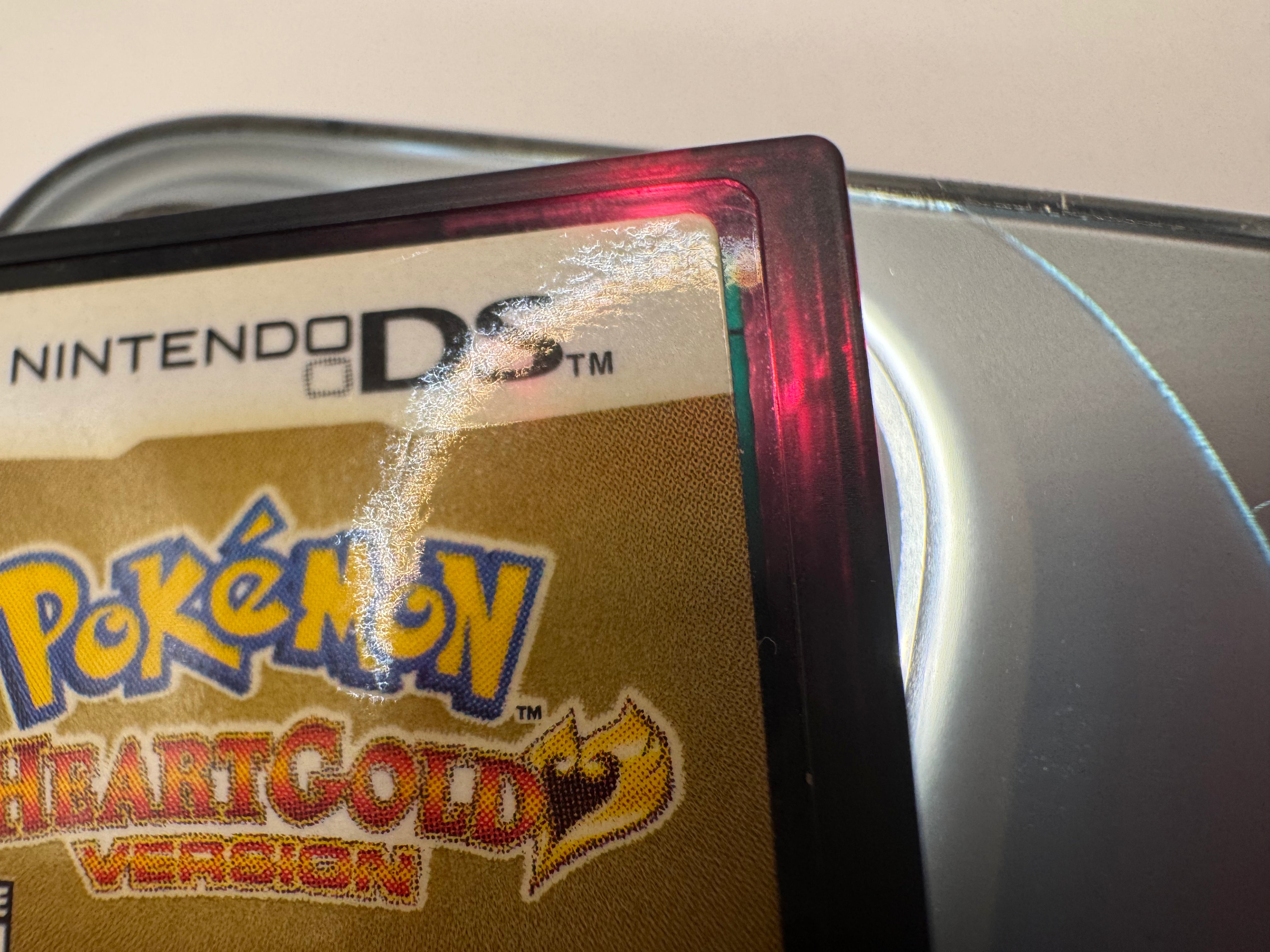 Pokemon HeartGold Version With Poke Walker CL01 (CIB) Nintendo DS