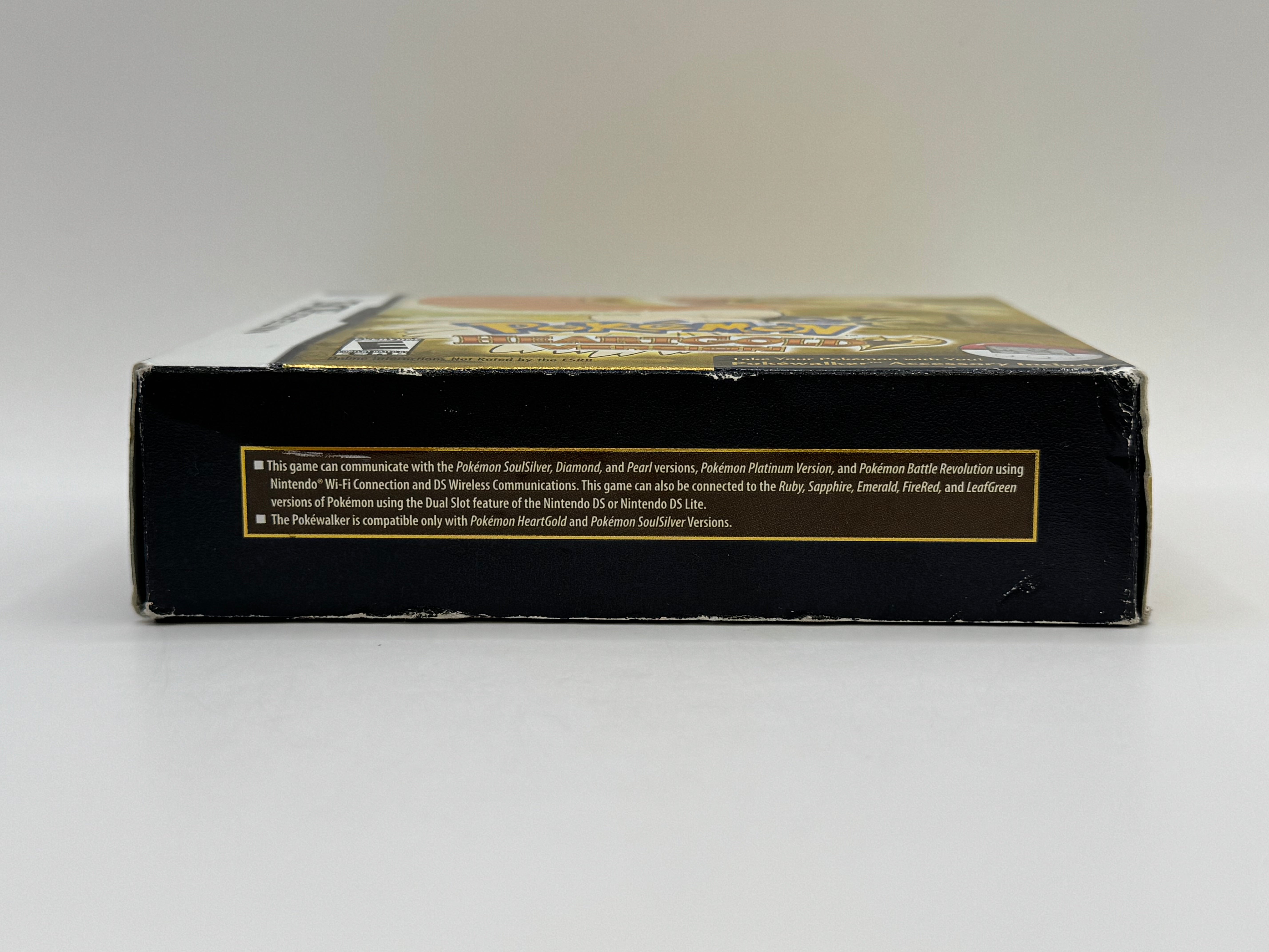 Pokemon HeartGold Version With Poke Walker CL01 (CIB) Nintendo DS