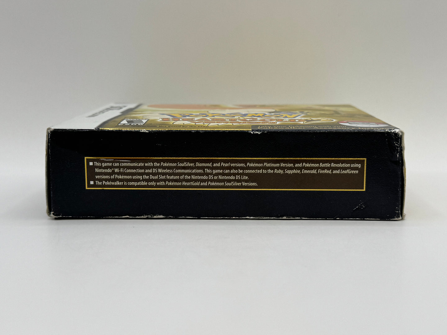Pokemon HeartGold Version With Poke Walker CL01 (CIB) Nintendo DS