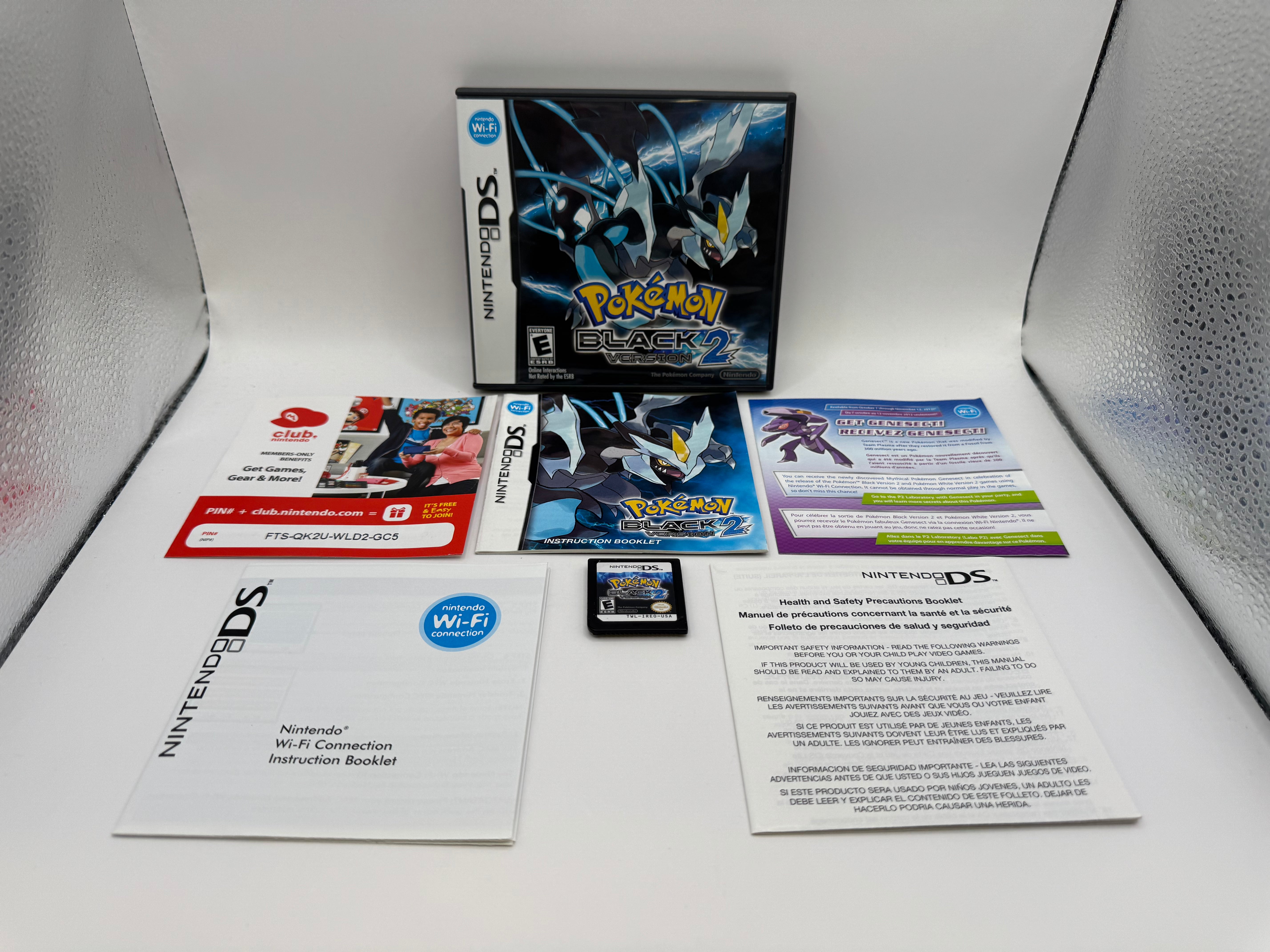 Pokemon Black Version 2 CL01 (CIB) Nintendo DS