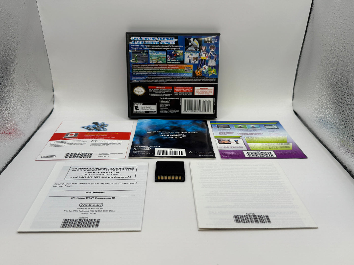 Pokemon Black Version 2 CL01 (CIB) Nintendo DS