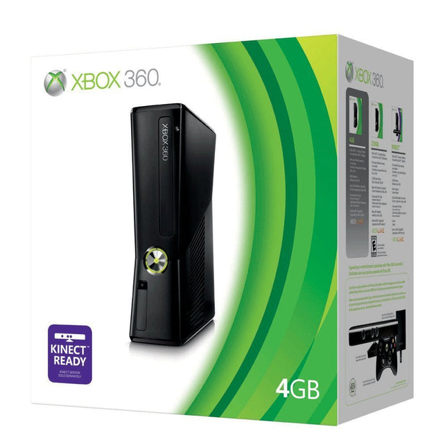 Xbox 360 Slim 4GB Console - Complete In Box - Preowned - Xbox 360