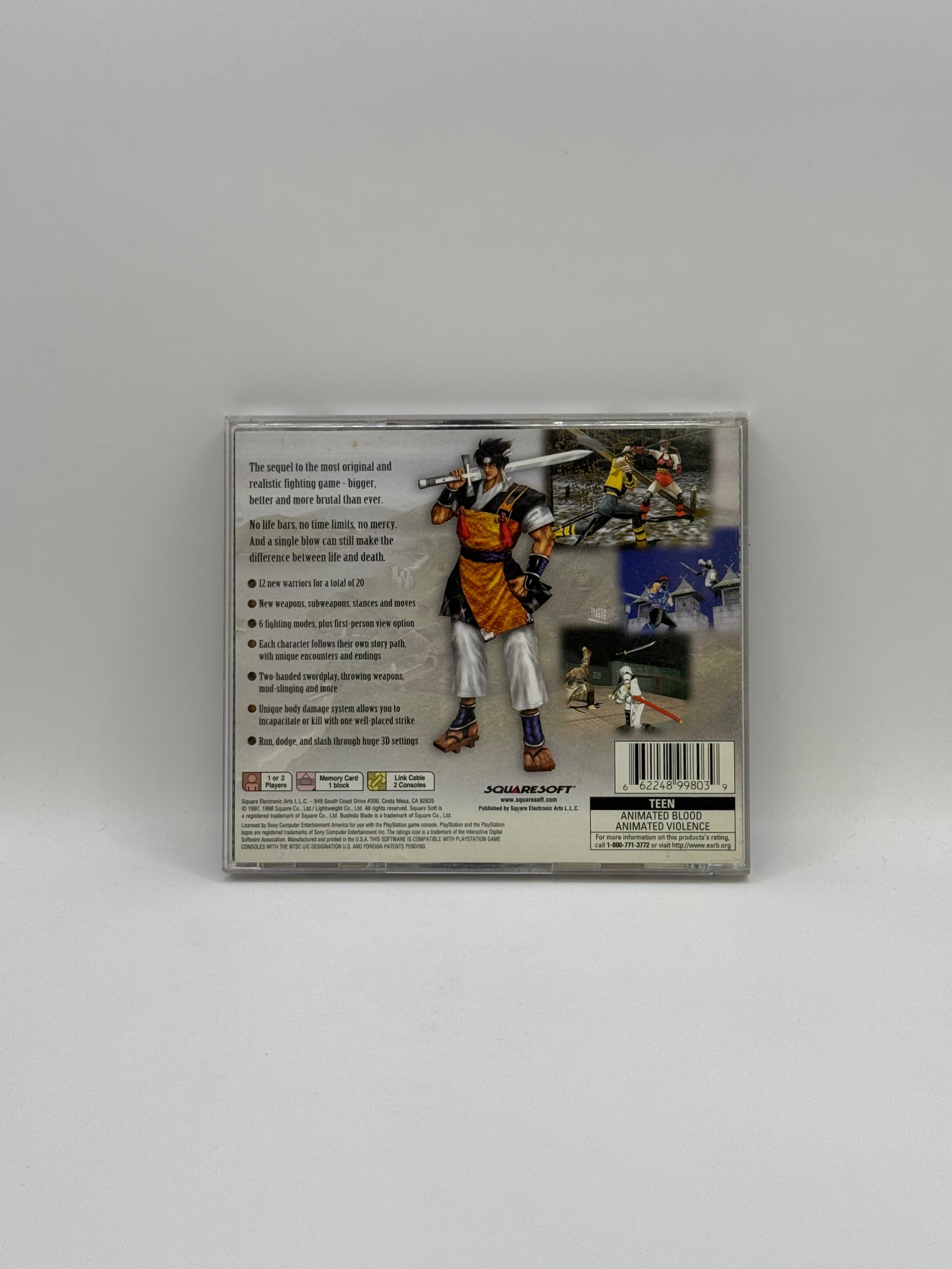 Bushido Blade 2 CL01 (CIB) PlayStation One