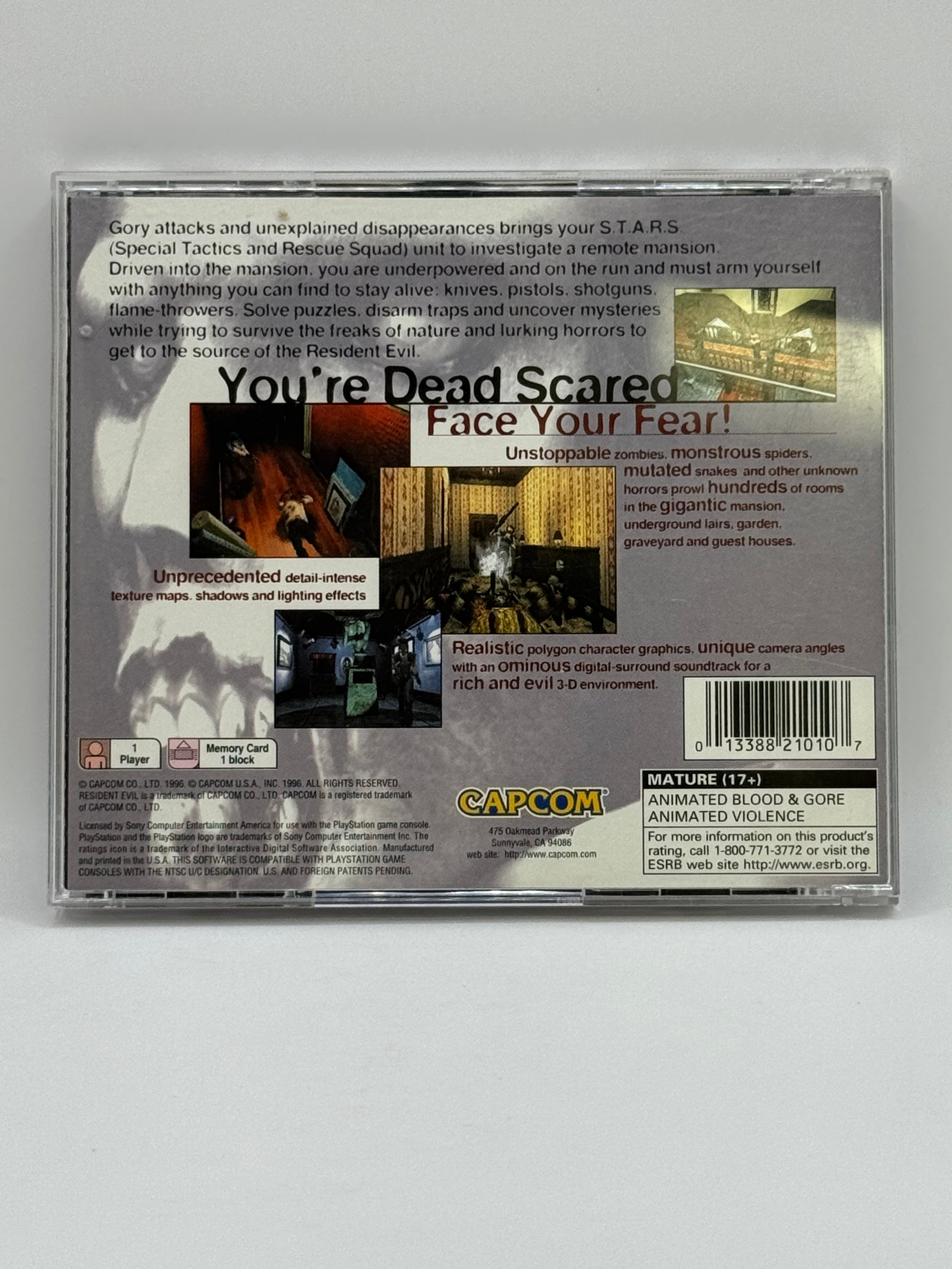 Resident Evil CL01 (CIB) PlayStation One