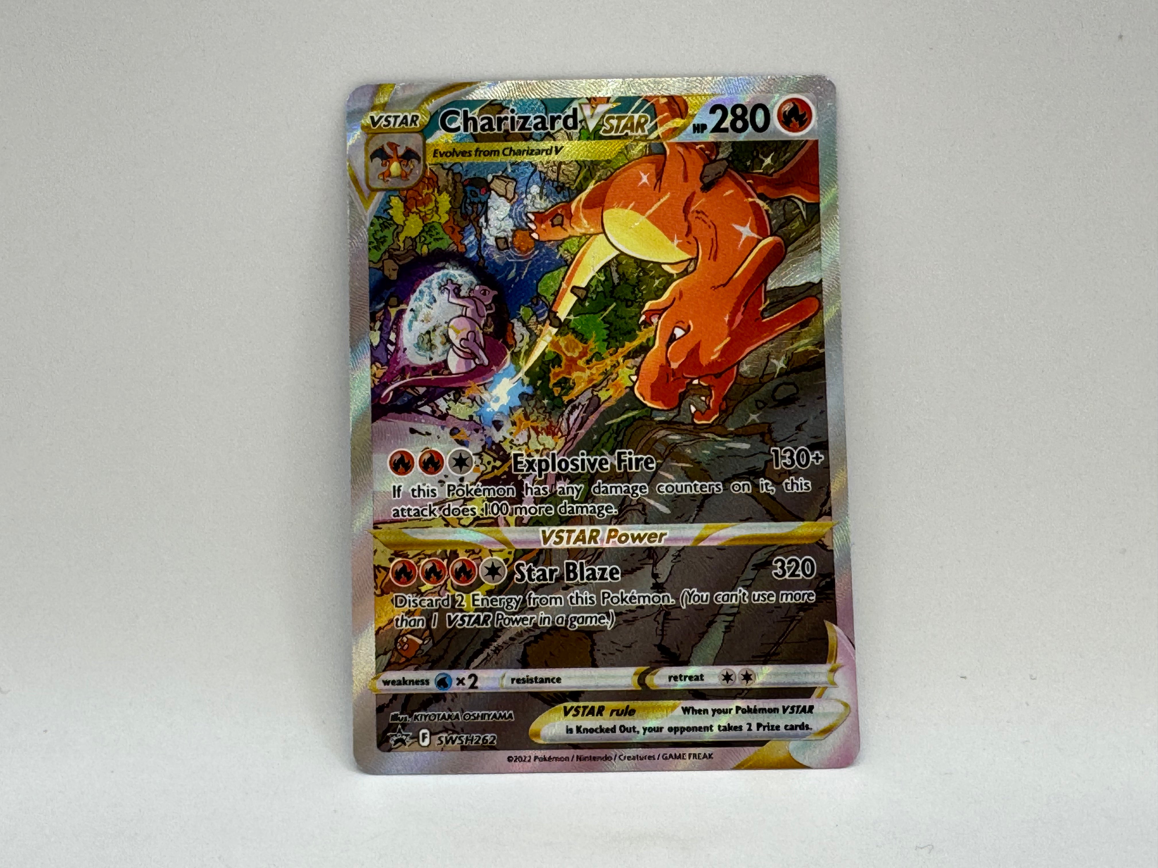 Charizard VStar SWSH262 (LP) CL01 Pokemon