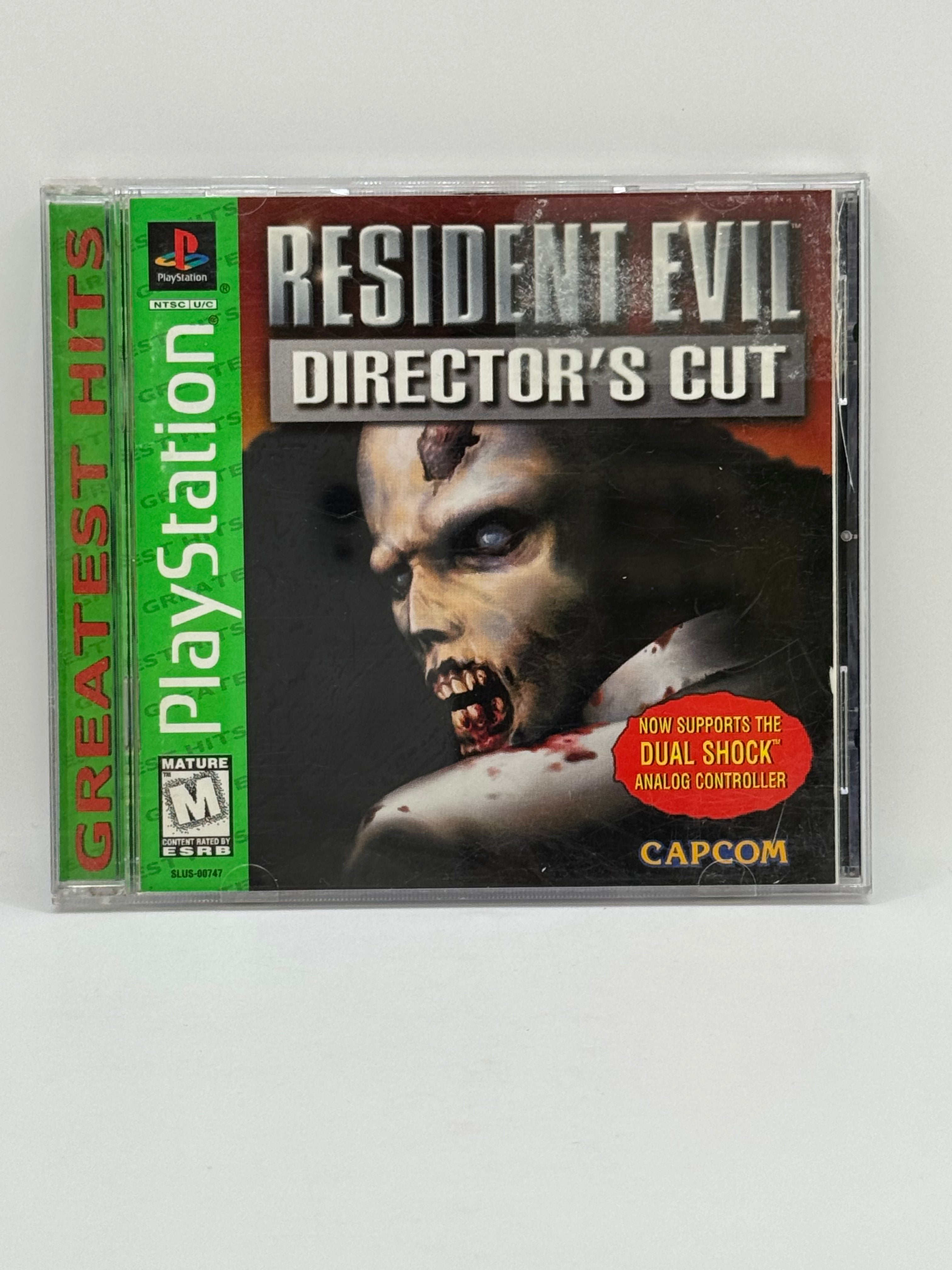 Resident Evil Director’s Cut Greatest Hits CL01 (CIB) PlayStation One