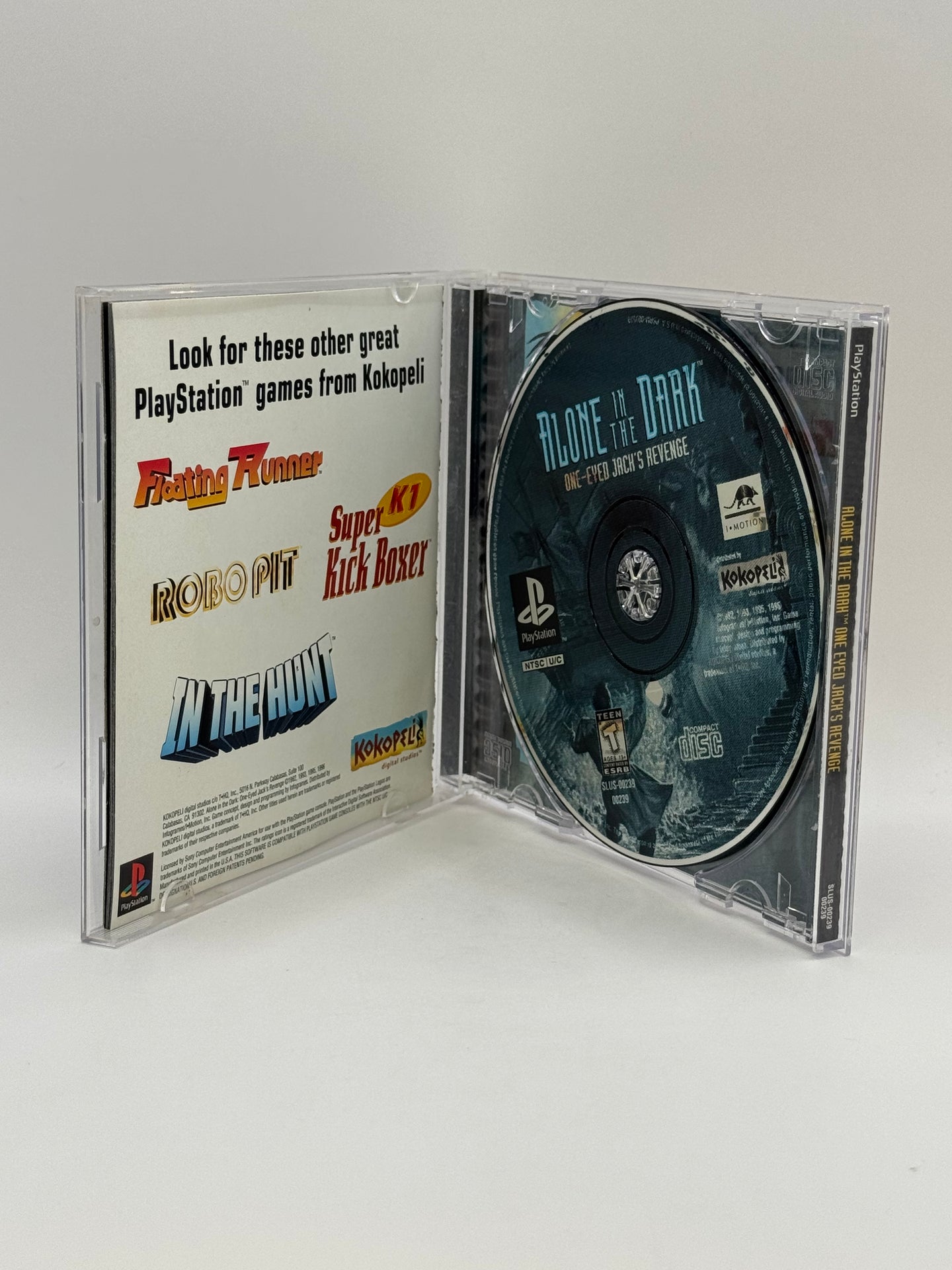 Alone In The Dark One Eyed Jack’s Revenge CL01 (CIB) PlayStation One