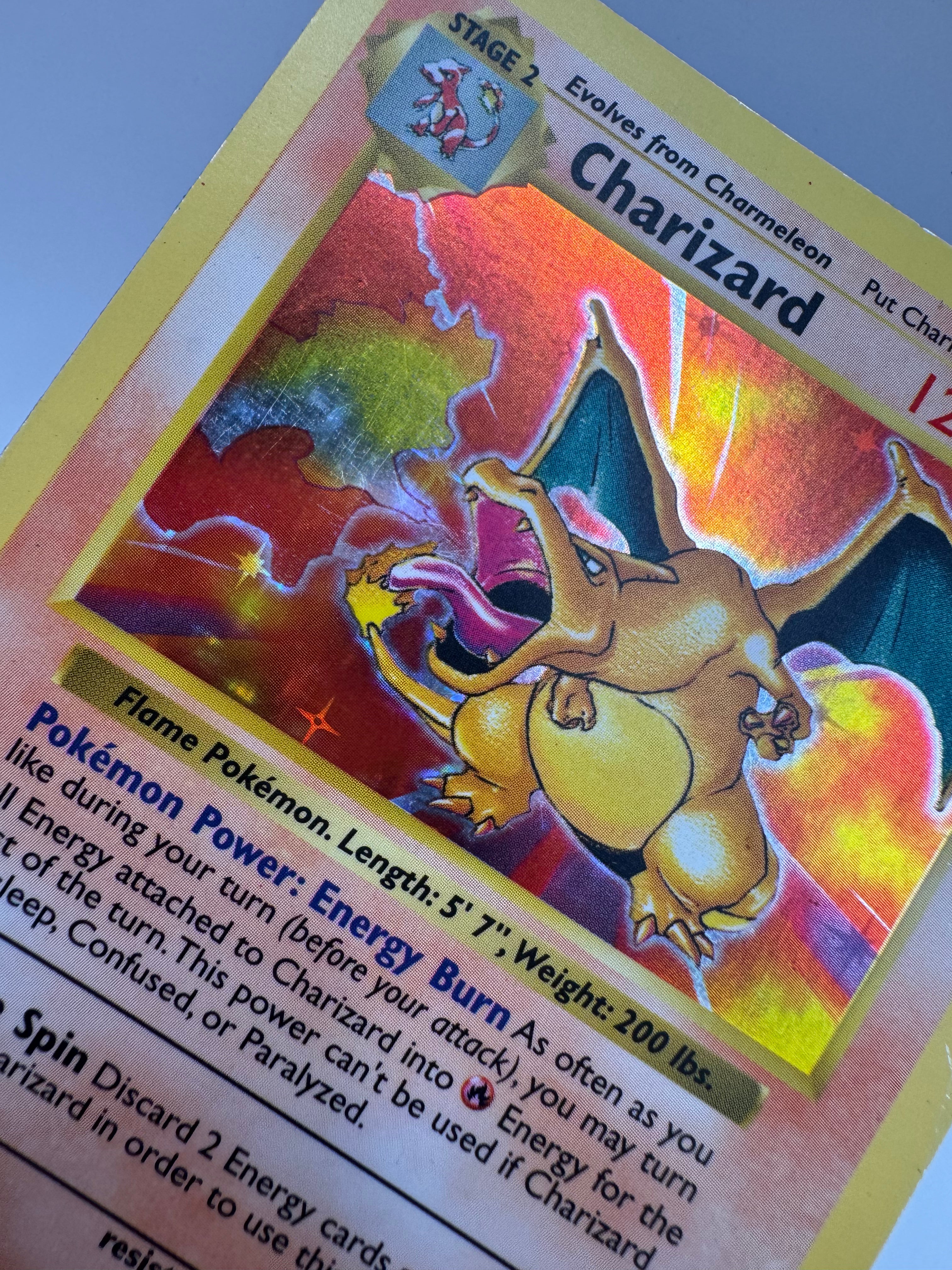 Charizard Shadowless 4/102 (HP) CL01 Pokemon