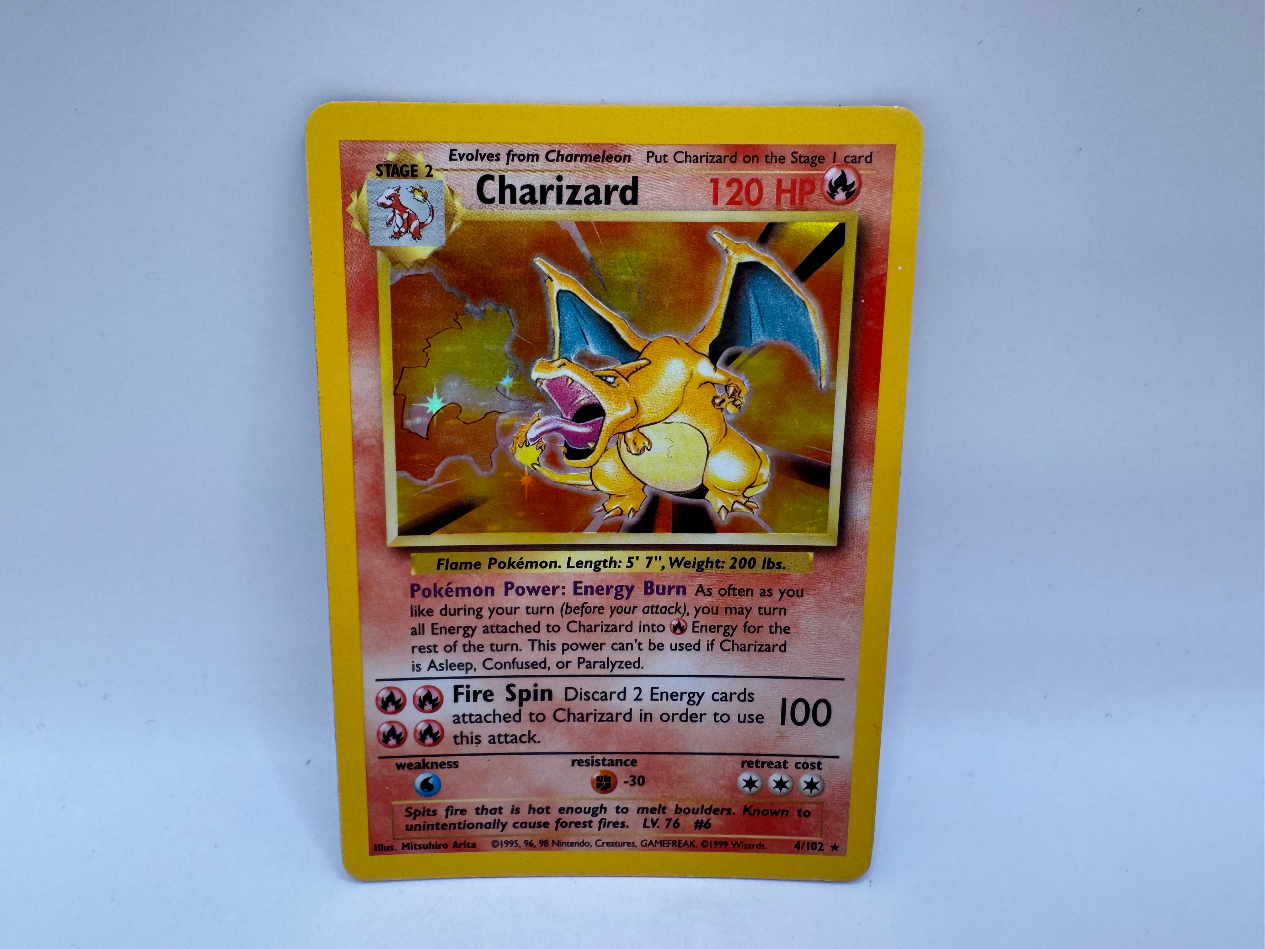 Charizard 4/102 (MP) CL01 Pokemon