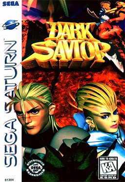 Dark Savior - Manual & Disc Only - Sega Saturn