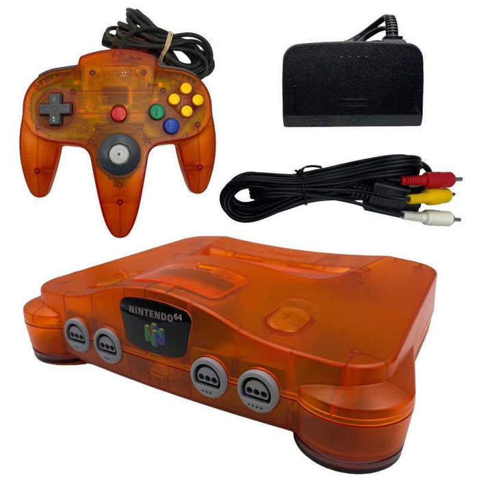 Nintendo 64 Fire Orange Funtastic (Pre-Owned) - Console