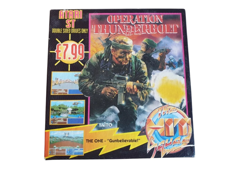 Operation Thunderbolt: The Hit Squad (Big Box) - (CIB) (Atari ST)