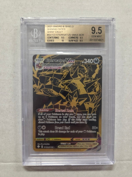 Eternatus VMax SV122/SV122 - Shining Fates - Beckett Grade 9.5
