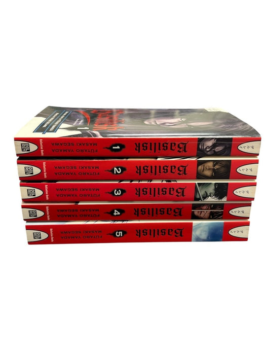 Basilisk: Kouga Ninja Scrolls, Vols. 1 2 3 4 5 (Complete Series) English Manga