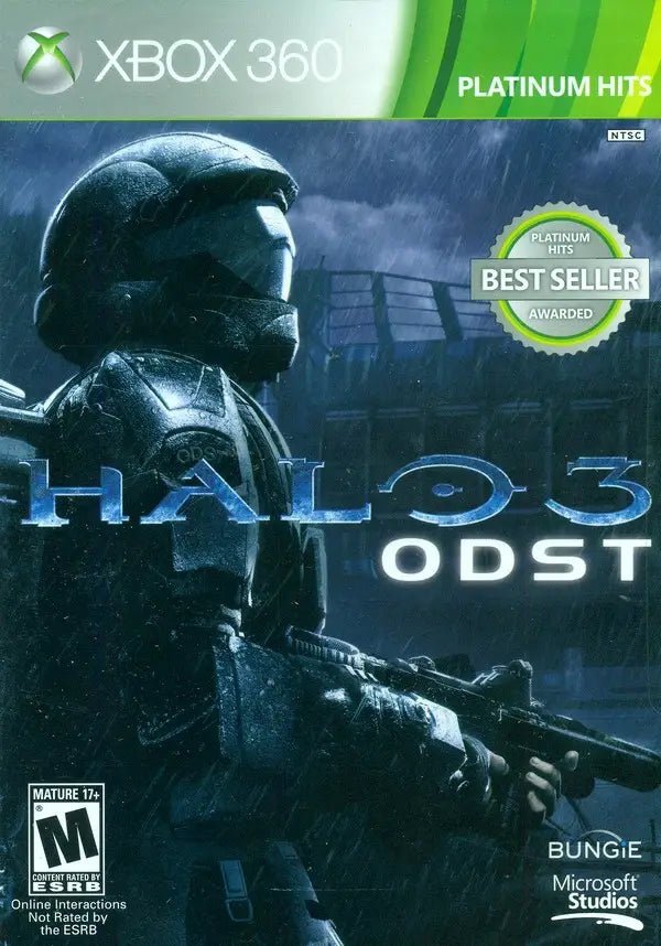 Halo 3: ODST (Platinum Hits) - Complete In Box - Xbox 360
