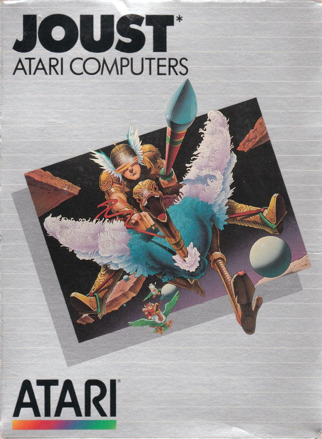 Joust - Complete In Box - Atari 400
