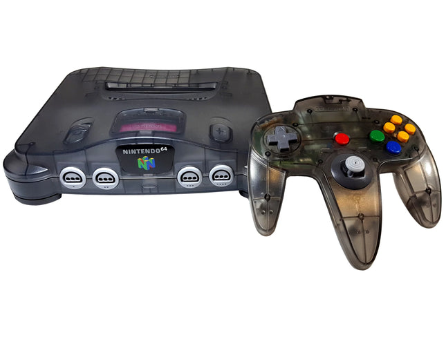 Funtastic Smoke Black Nintendo 64 Console - Preowned - Nintendo 64