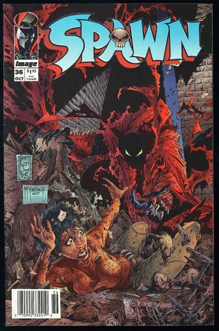 Spawn #36 Newsstand Edition (1995) NM 9.4 - Comic