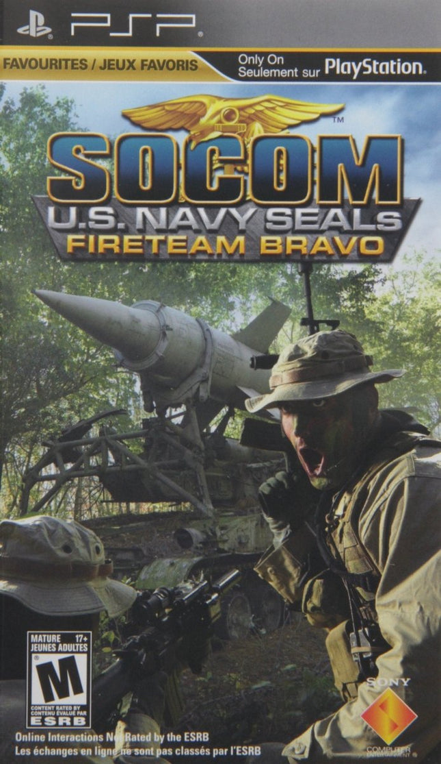 SOCOM US Navy Seals Fireteam Bravo - Disc Only - PSP