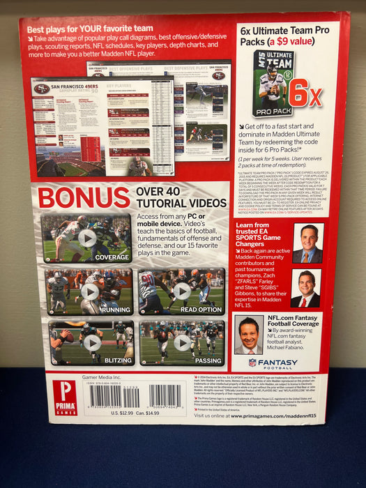 Madden 15 Official Strategy Guide