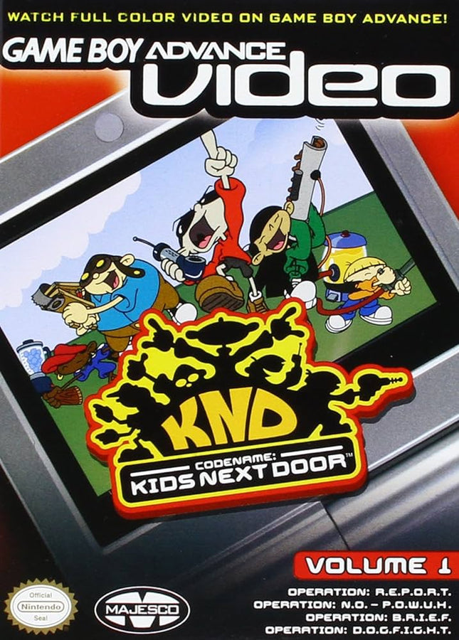 GBA Video Codename Kids Next Door Volume 1 - Cart Only - GameBoy Advance
