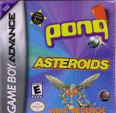 Pong / Asteroids / Yar's Revenge - Cart Only - GameBoy Advance