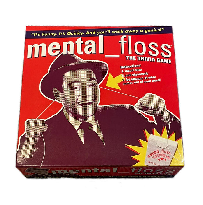 Mental Floss the Trivia Board Game by Pressman 2005 - Pre-Owned